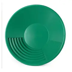 100 - Batea De Lavar Oro Americana Grande De 35 Cm Sacar Oro Plato