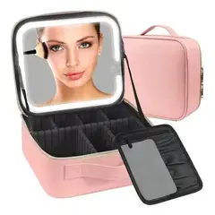 SHUNGA - Organizador De Maquillaje Con Espejo