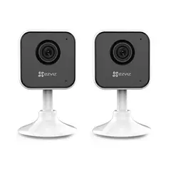 EZVIZ - Combo x2 Cámara Seguridad WiFi Inalámbrica H1c 2mp 1080p