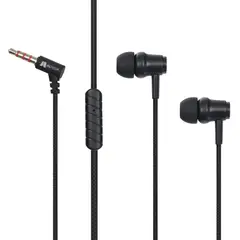 JALTECH - Audífonos Cable 3.5mm Jal-47 Negro 30609