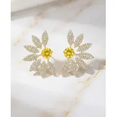 ZYRAL - Aretes Dorados Mujer Marca ZARC01-665