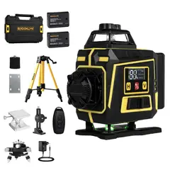 BROOKLYN - Nivel Laser 16 lineas 4D Autonivelante + Tripode