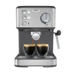 OSTER - Cafetera Compacta Espressos 15 Bar BVSTEM5502