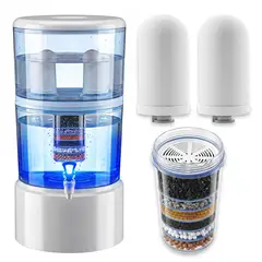 CHEF MASTER - Combo Filtro Agua UV 20 Litros + Kit Repuestos