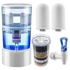 CHEF MASTER - Combo Filtro Agua UV 20L + Kit Repuestos + Llave