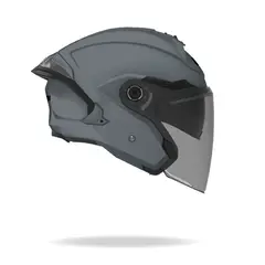 MT HELMETS - Casco Cosmo Sv Pure A2 Gris Brillo Ece R22.06