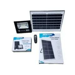 SHADOW - Lampara Reflector Led Panel Solar 100w Recargable Panel