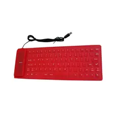 GENERICO - Teclado Flexible Silicona Usb Impermeable Gamer Ergonomico