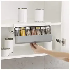 GENERICO - Especiero Colgante Porta Condimentos De 6 Pcs