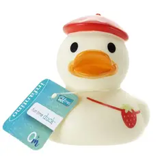 INFANTINO - Juguete Patito De Baño Fresa Para Bebés Niños