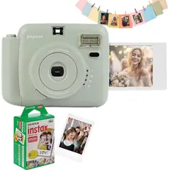 TECNOHOGAR JS - Camara Instantanea Popoto A Color Incluye Incluye Films 10