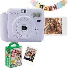 TECNOHOGAR JS - Camara Instantanea Popoto A Color Incluye Incluye Films 10