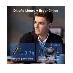 GENERICO - Audífonos Inalámbricos Bluetooth 5.3 AUT207 con Estuche de Carga