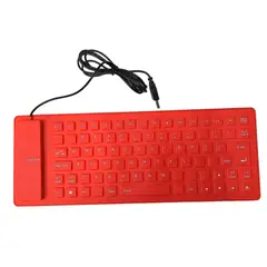 GENERICO - Teclado Flexible Silicona Usb Impermeable Gamer Ergonomico