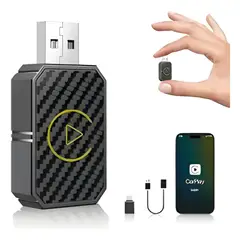TECNOHOGAR JS - Car Play Android Auto Inalámbrico Adaptador Usb Tecnohogarjs