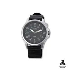 TOTTO - Reloj Analogo 3 Atm Ticker Para Hombre Negro