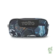 TOTTO - Multiuso Cartuchera Escolar Sobre Negro Niño