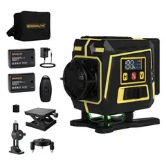 BROOKLYN - Nivel Laser Verde 12 lineas 3D Autonivelante