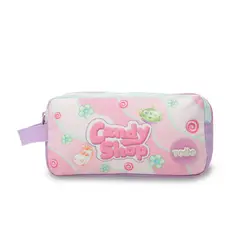 TOTTO - Multiuso Cartuchera Escolar Doble Lotso Gummy Niña