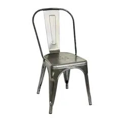 DISTRIONLINE - Silla Metálica Industrial Tolix Raw Sin Pintar