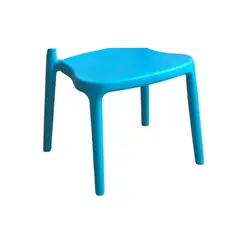 GENERICO - Set X4 Sillas En Polipropileno Para Niños Color Azul