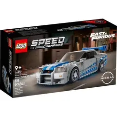 LEGO - Lego® Speed Champions 76917 Nissan Skyline Gt-r r34 De Más Rápido, Más Furioso 319 Piezas Carro