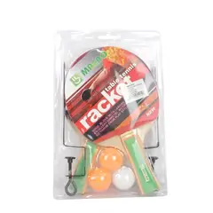 GENERICO - RAQUETA PING PONG CON ACCESORIOS