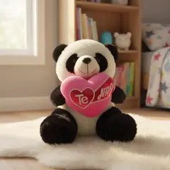INFANTILES CAJUROMIX - Peluches Panda Tiernos Amor Perfecto