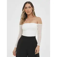 MOLGOA - Blusa Mesh Malla -The Petal