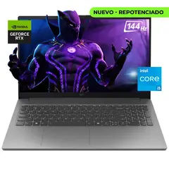 LENOVO - PORTATIL GAMER LOQ 15 - i5-12450HX - RTX 3050 6GB - 32GB DDR5 - 1TB SSD - 15.6" FHD 144Hz