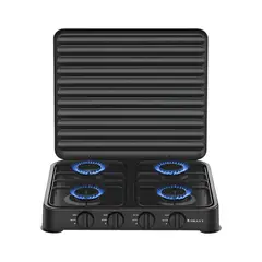 SOKANY - Estufa De Gas 4 Puestos Portatil Sk-6004 Color Negra