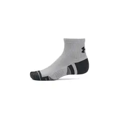 UNDER ARMOUR - Medias Unisex PERFRMNC TECH 3P QTR Gris
