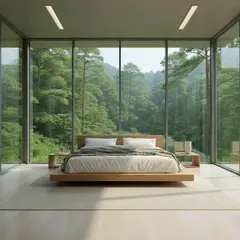 GENERICO - Cama Userkaf King Size 225cm x 232 En Roble Natural