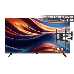 KRONO - Smart TV 50 Pulgadas LED 4K Ultra HD - Android TV + Soporte Pared Gratis