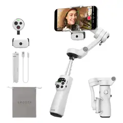 ZHIYUN - Estabilizador Para Celular Smooth Q5 Ultra Combo Con Luz Y Estuche