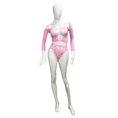 GENERICO - Body Malla Lencería Femenina Prenda Babydoll Sexy