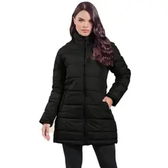 ABC - Chaqueta Gaban Mujer Acolchada Impermeable Con Capota Abrigo Ligero Elegante