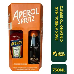 GENERICO - APEROL Y CINZANO 750 ML