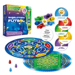 RONDA - Sabelotodo Fútbol Juego de Mesa Tablero Doble Faz