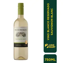 CONCHA Y TORO - VINO BLANCO RESERVADO SAUVIGNON BLANC 750 ML