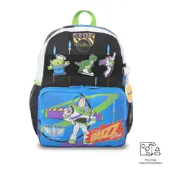 TOTTO - Morral Mochila Escolar Con Llavero Toy Story S Azul