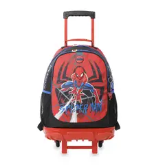 TOTTO - Morral Mochila Escolar Ruedas Spiderman Urban L Niño