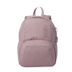 TOTTO - Morral Mochila Gammatto Porta Pc 13'' Mujer Rosado