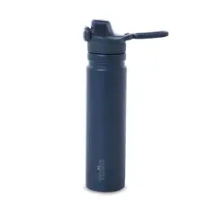 TOTTO - Botella Térmica Con Dos Tapas Flux 750Ml Unisex Azul