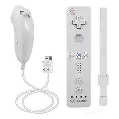 GENERICO - CONTROL PARA WII REMOTO + NUNCHUCK