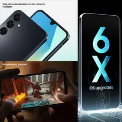 SAMSUNG - Celular Galaxy A16 4g 128gb 4 Gb Ram Negro Pantalla Super Amoled - Dual Sim