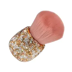 GENERICO - Brocha De Maquillaje Tipo Champiñón Para Polvo Suelto, Iluminador y Limpieza De Uñas Multifuncional