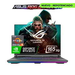 ASUS - Computador Portátil Gamer Rog Strix G16 Amd Ryzen 9 8940 Hx 64/2 TB SSd Rtx 5070 16" FHD