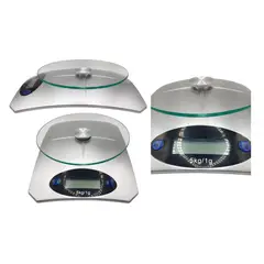 MAZUGI - Gramera Digital de Cocina 5kg Báscula Electrónica de Precisión