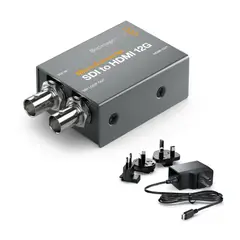 BLACKMAGIC DESIGN - Micro Convertidor SDI a HDMI 12G con Fuente de Alimentación